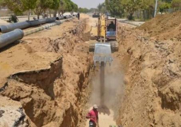 توصيل خدمات الصرف الصحي لـ50 قرية بكفرالشيخ