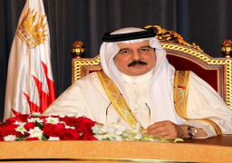 عاهل البحرين:قوة مصر سند للعرب