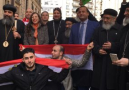 صور.. تكدس المصريين بفرنسا فى طوابير طويلة للتصويت بانتخابات الرئاسة