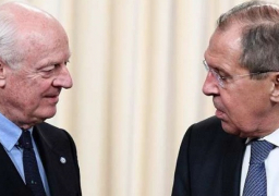 لافروف ودي ميستورا يبحثان اليوم موعد وصيغة جولة جنيف القادمة