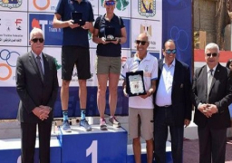 ناصر وفودة يتوجان الفائزين بكأس أفريقيا للترايثلون بشرم الشيخ