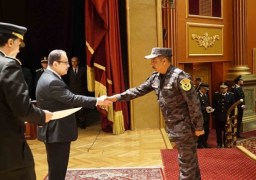بالصور .. وزير الداخلية خلال تكريم المتميزين من رجال الشرطة : لا نملك أغلى من أرواحنا نقدمها فى سبيل وطننا
