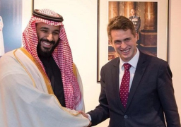 ولي العهد السعودي يبحث مع وزير دفاع بريطانيا مكافحة الإرهاب
