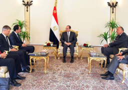 السيسي يشيد بالتعاون القائم مع قبرص في إطار الالية الثلاثية مع اليونان