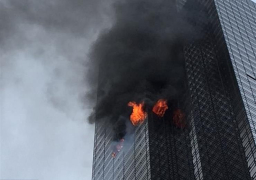 بالفيديو … قتيل و5 جرحى في حريق ببرج ترامب بنيويورك