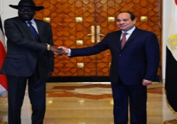 السيسي لـ سيلفا كير : مصر ستواصل مساندة جهود التنمية في جنوب السودان