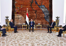 الرئيس السيسي يستقبل رئيس البرلمان المغربى ويشيد بعمق العلاقات بين البلدين