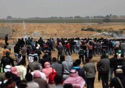 إصابة 50 فلسطينيا برصاص الاحتلال على حدود غزة