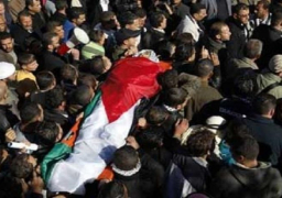 استشهاد فلسطينى متأثرا بإصابته برصاص قوات الاحتلال شمال الضفة الغربية