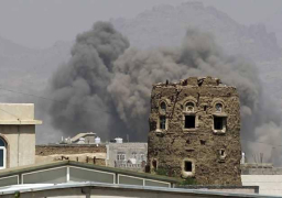 طائرات التحالف في اليمن تدمر صاروخا للحوثيين شمالي العاصمة صنعاء