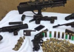 صور..الداخلية تضبط أضخم ترسانة أسلحة فى الشرقية بينها رشاشات وبنادق