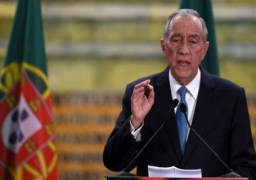 الرئيس البرتغالي يغادر القاهرة