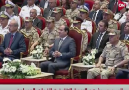 عرض “سيناء..أسطورة مكان وملحمة شعب” بندوة القوات المسلحة فى حضور السيسى