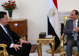 الرئيس السيسى يستقبل فايز السراج رئيس حكومة الوفاق الليبية