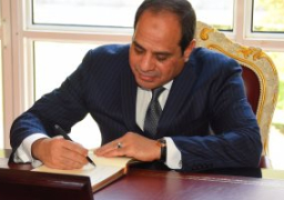 الرئيس السيسي يصدر قرارين بتخصيص أراض لإقامة مشروعات تنموية بالبحيرة والاسماعيلية