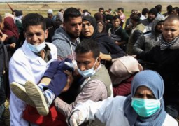 الهلال الأحمر الفلسطينى: 98 إصابة خلال مواجهات مع الاحتلال فى أبو ديس