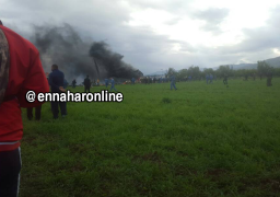 رئيس أركان الجيش الجزائري يتفقد موقع تحطم الطائرة العسكرية