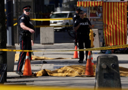 ارتفاع قتلى حادث السيارة الفان في تورونتو بكندا إلى عشرة