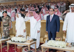 السيسي يشيد بكفاءة القوات المشاركة فى تدريبات “درع الخليج المشترك 1” الإثنين، 16 أبريل 2018