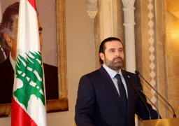 الحريري يؤكد ضرورة وجود حل سياسي فى سوريا