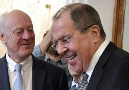 لقاء جديد بين المبعوث الاممى لسوريا ووزيرى خارجية ودفاع روسيا لبحث الأوضاع في سوريا..