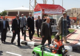 افتتاح المدينة المرورية للأطفال بالمنيا الجديدة