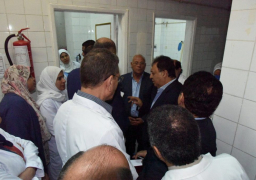 وزير الصحة ومحافظ بورسعيد يتفقدان مستشفى بور فؤاد