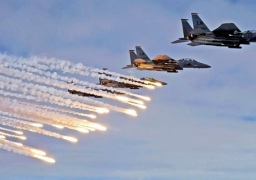 مقاتلات التحالف العربي تستهدف مواقع الحوثيين في اليمن