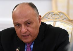 وزير الخارجية يعقد جلسة مباحثات مع نظيره الامريكى .