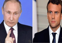 “بوتين” يحذر “ماكرون” من أي عمل متهور وخطير