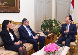 الرئيس عبد الفتاح السيسي يستقبل السيد زوراب بولوليكاشفيلى أمين عام منظمة السياحةالعالمية