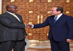 كلمة السيد الرئيس خلال المؤتمر الصحفي المشترك مع الرئيس الأوغندي: