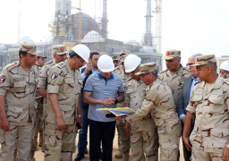 الرئيس السيسي يزور العاصمة الادارية الجديدة