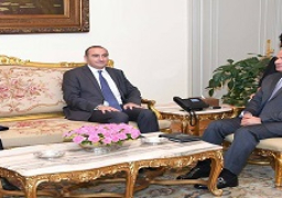 استقبل السيد الرئيس/ عبد الفتاح السيسي اليوم السيد/ لوران نونيز رئيس جهاز الاستخبارات الداخلية الفرنسي