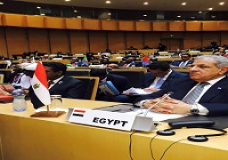 المهندس إبراهيم محلب يشارك في المؤتمر الدولي حول ليبيا في باريس