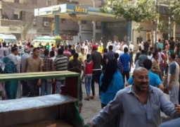 إصابة عامل فى حريق محطة وقود عين شمس.. والسيطرة على النيران