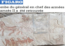 لوفيجارو: اكتشاف مقبرة قائد جيش رمسيس الثاني ينعش الاقتصاد المصرى