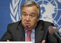 ماي وجوتيريش يتفقان على ضرورة إجراء تحقيق مستقل في الهجوم الكيماوي في سوريا