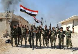 الجيش السوري يستهدف نقاط انتشار المسلحين شمال الحجر الأسود بدمشق