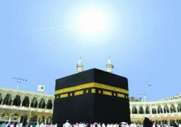 اليوم.. الشمس تتعامد على الكعبة المشرفة ظهرًا