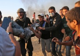 الصحة الفلسطينية: إصابة 56 مواطنا برصاص الاحتلال شرق قطاع غزة