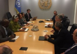 رئيس الرقابة الإدارية يبحث تكثيف التعاون مع الأمم المتحدة لمكافحة الفساد