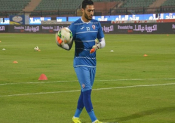 طاهر يجهز حارس الزمالك عمر صلاح لمواجهة الإسماعيلي في الكأس