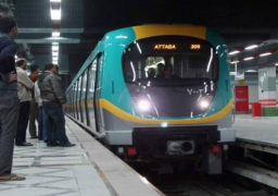 رئيس الوزراء يعطى إشارة البدء لحفر المرحلة الثالثة للمترو