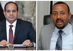 الرئيس السيسي يجري الاحد مباحثات مع رئيس الوزراء الاثيوبي