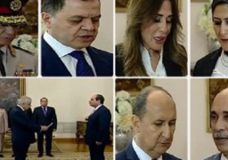 أسماء نواب الوزراء الجدد بعد حلف اليمين أمام الرئيس السيسي