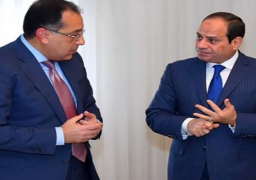 الرئيس السيسي يشهد اداء الحكومة الجديدة برئاسة المهندس مصطفي مدبولي اليمين الدستورية