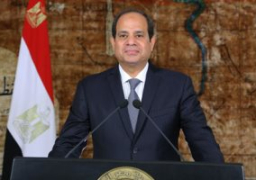 الرئيس عبد الفتاح السيسى يشهد أداء حلف اليمين للمستشارة أمانى محمد بدر الدين الرافعى رئيسة لهيئة النيابة الإدارية