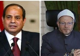المفتي يهنيء الرئيس السيسي والمصريين بذكرى ثورة 30 يونيو