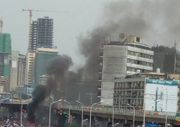 أول صور لآثار انفجار استهدف رئيس وزراء إثيوبيا